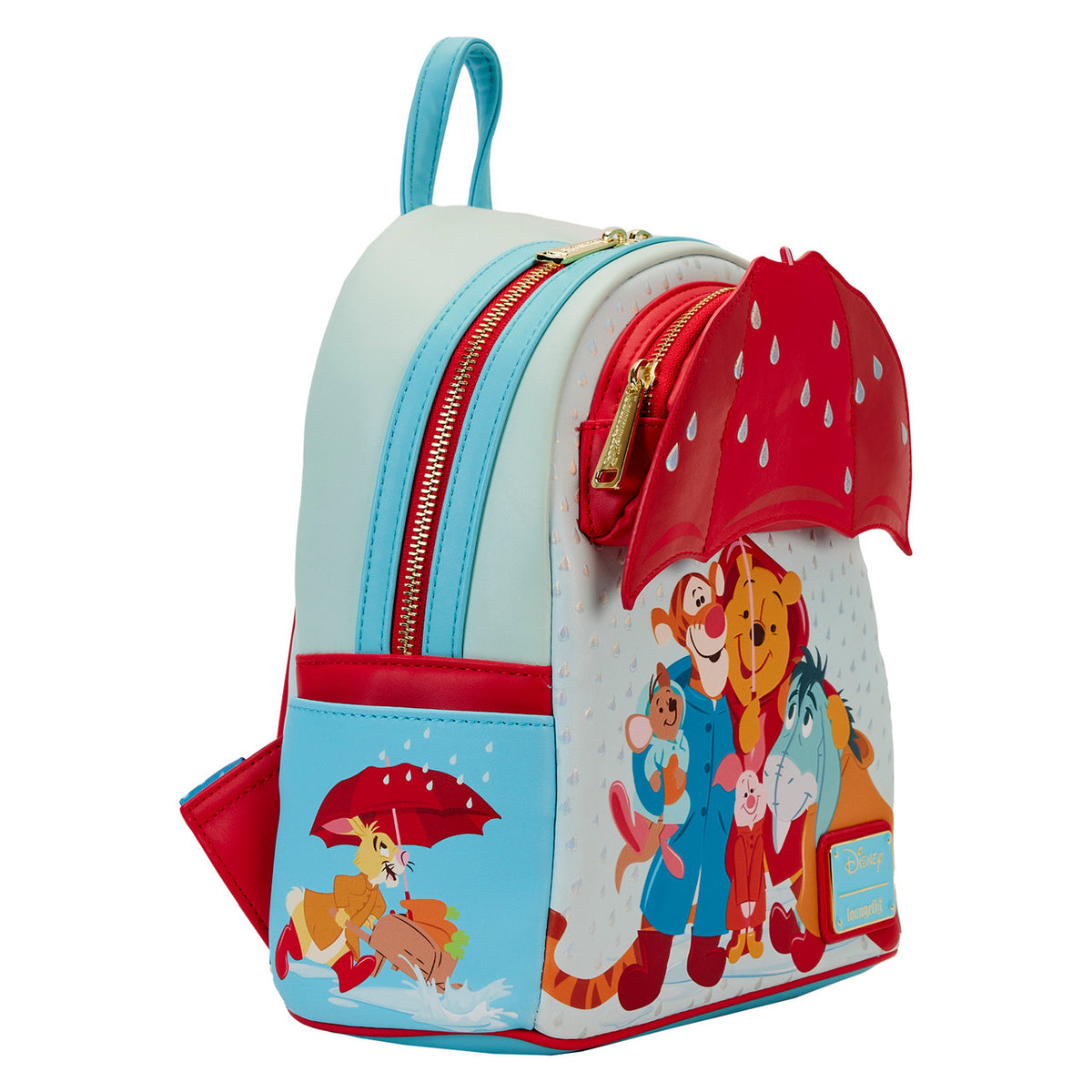 Loungefly Disney Winnie the Pooh and Friends Rainy Day Mini Backpack-zoom-4