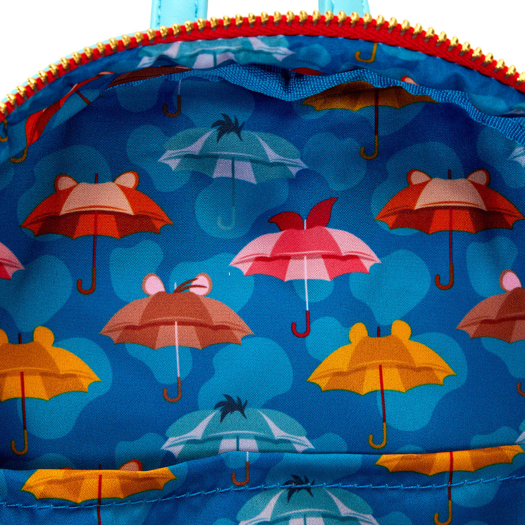 Loungefly Disney Winnie the Pooh and Friends Rainy Day Mini Backpack