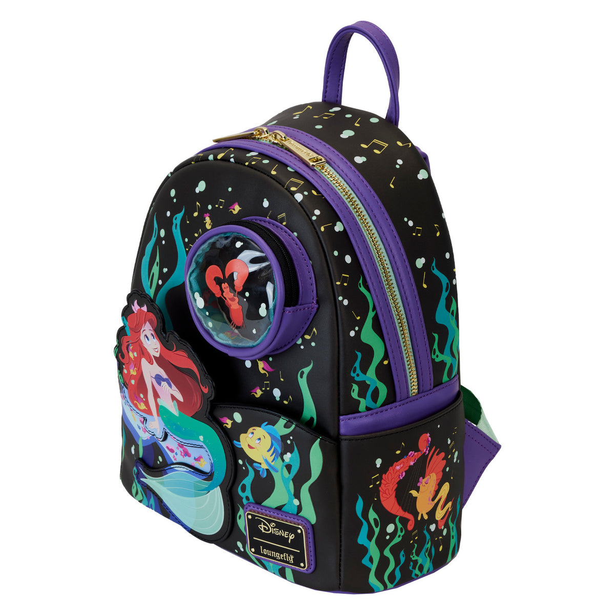 Loungefly Disney The Little Mermaid 35th Anniversary Life is the Bubbles Mini Backpack-zoom-3