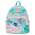 Loungefly Minnie Mouse Vacation Style Mini Backpack