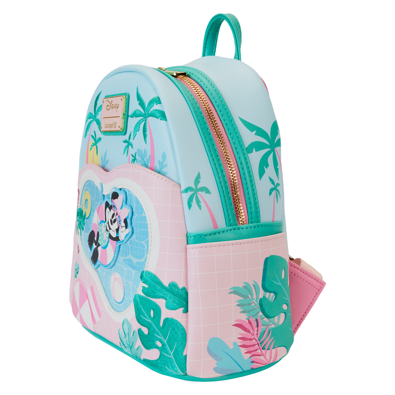 Loungefly Minnie Mouse Vacation Style Mini Backpack