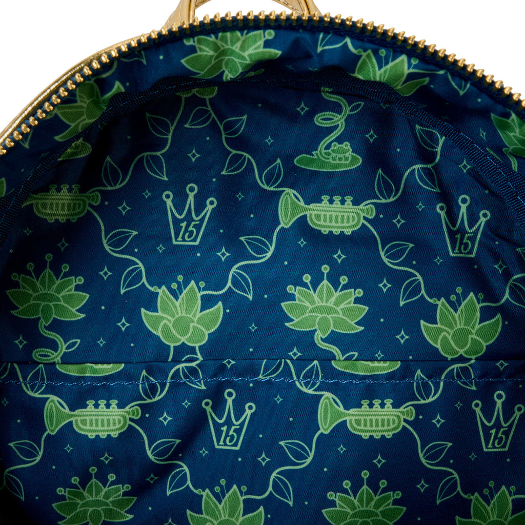 Loungefly Disney The Princess And The Frog 15th Anniversary Tiana & Naveen Glow Mini Backpack