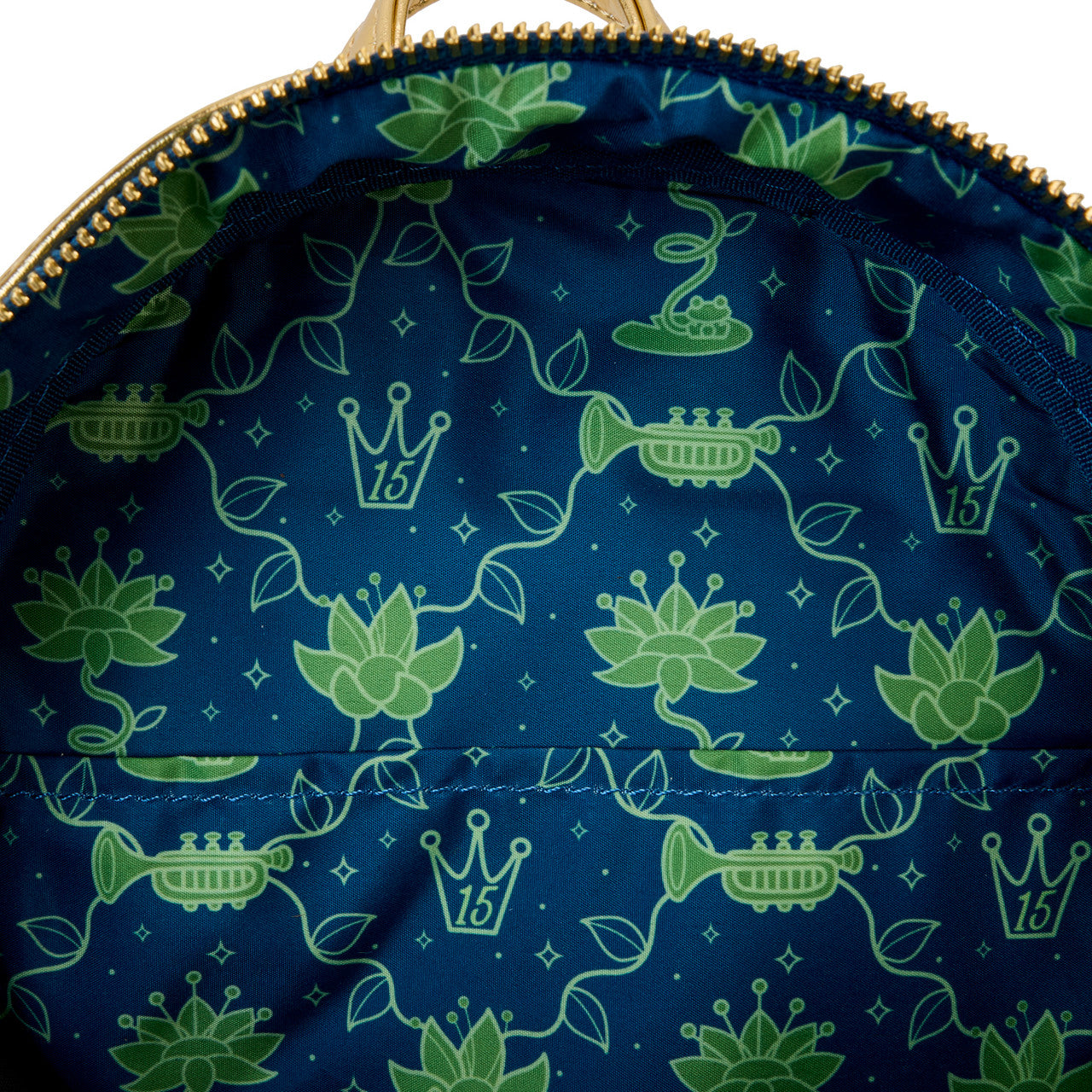 Loungefly Disney The Princess And The Frog 15th Anniversary Tiana & Naveen Glow Mini Backpack