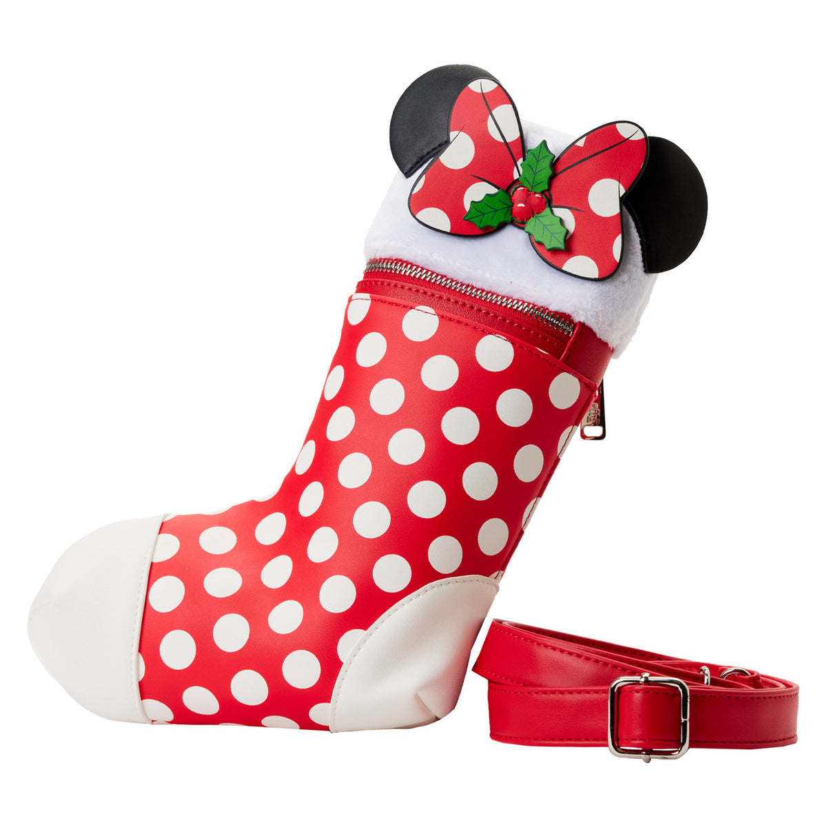 Loungefly Disney Minnie Cosplay Stocking Cross Body Bag-zoom-1