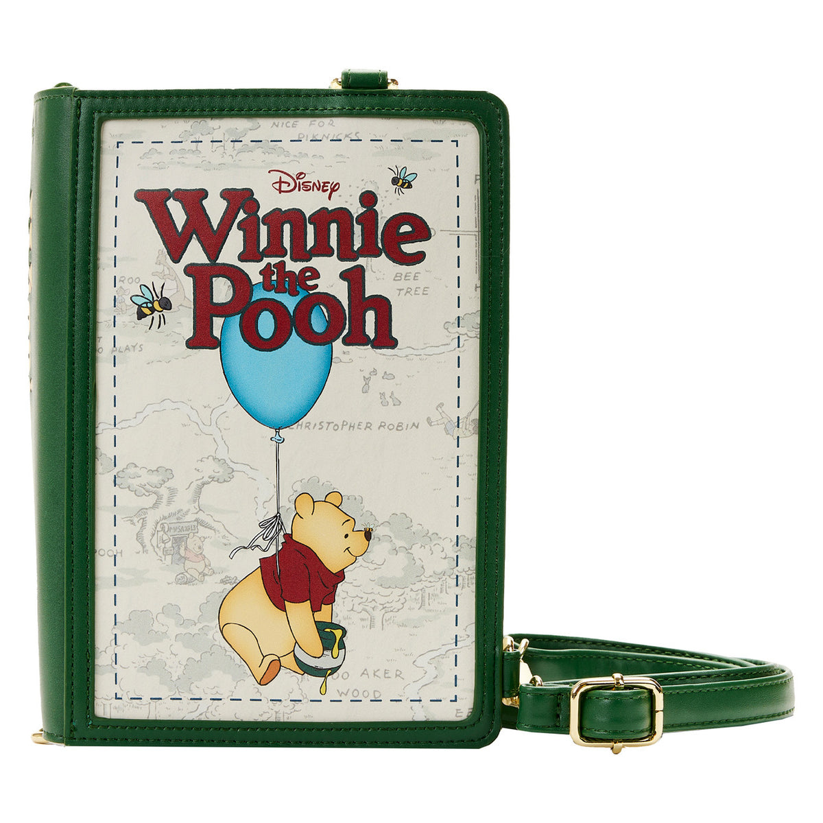 Loungefly Disney Winnie The Pooh Classic Book Convertible Crossbody-2