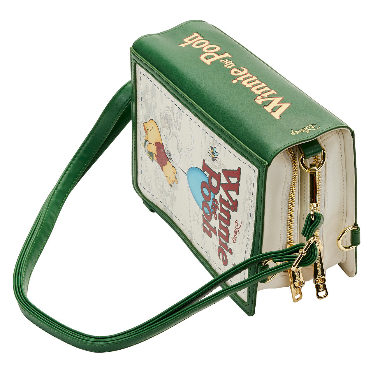 Loungefly Disney Winnie The Pooh Classic Book Convertible Crossbody-zoom-6