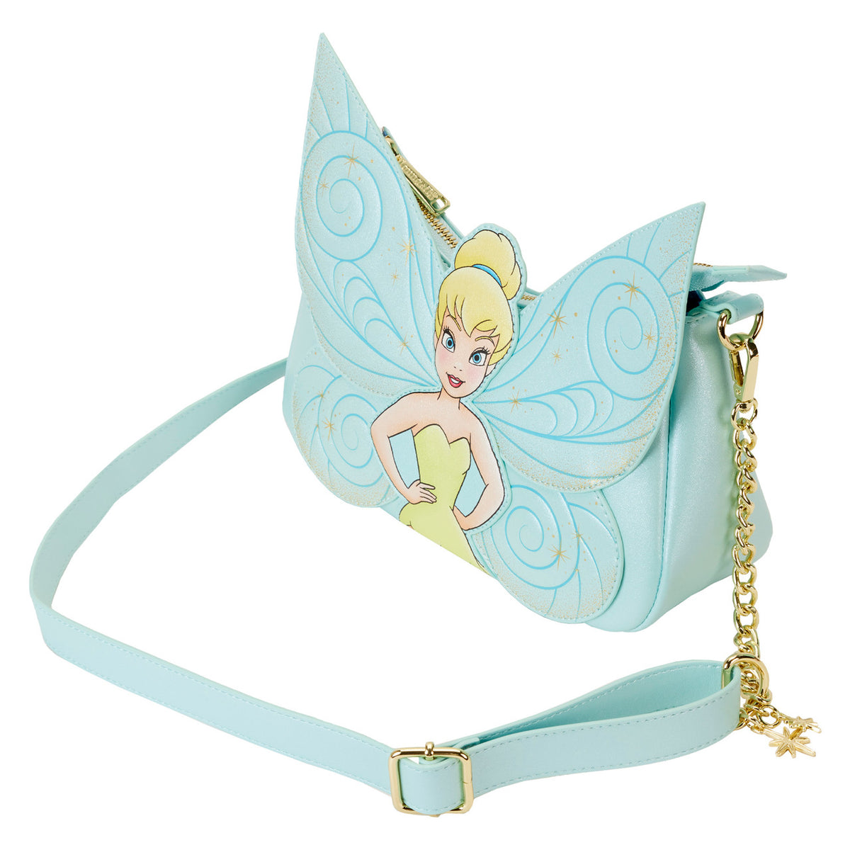Loungefly Disney Peter Pan Tinkerbell Wings Cosplay Crossbody-3