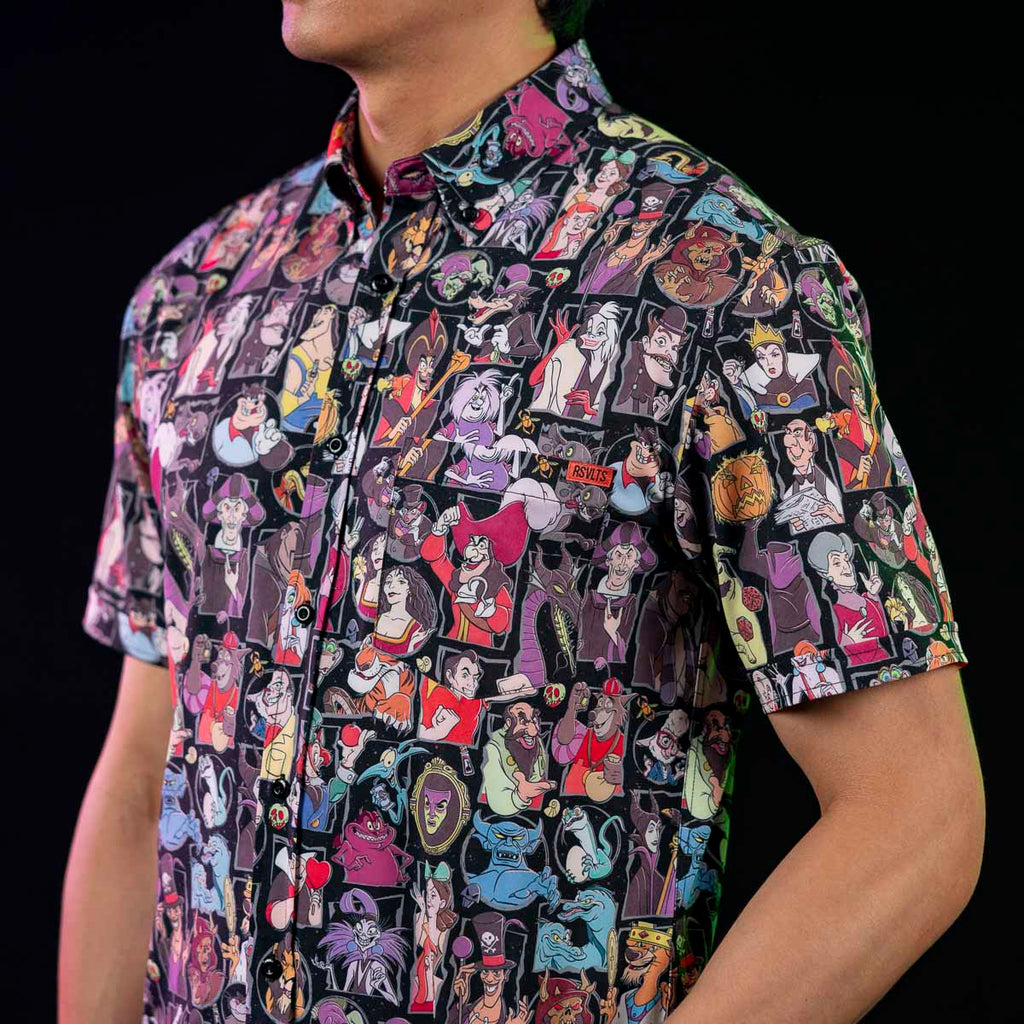 RSVLTS Disney "Happily Never After" – KUNUFLEX Short Sleeve Shirt