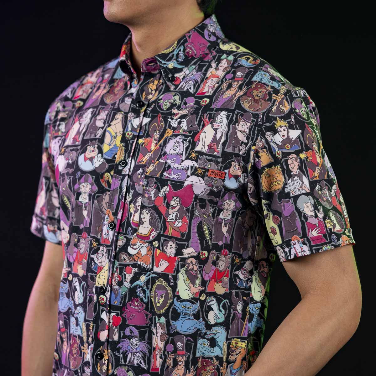 RSVLTS Disney "Happily Never After" – KUNUFLEX Short Sleeve Shirt-1