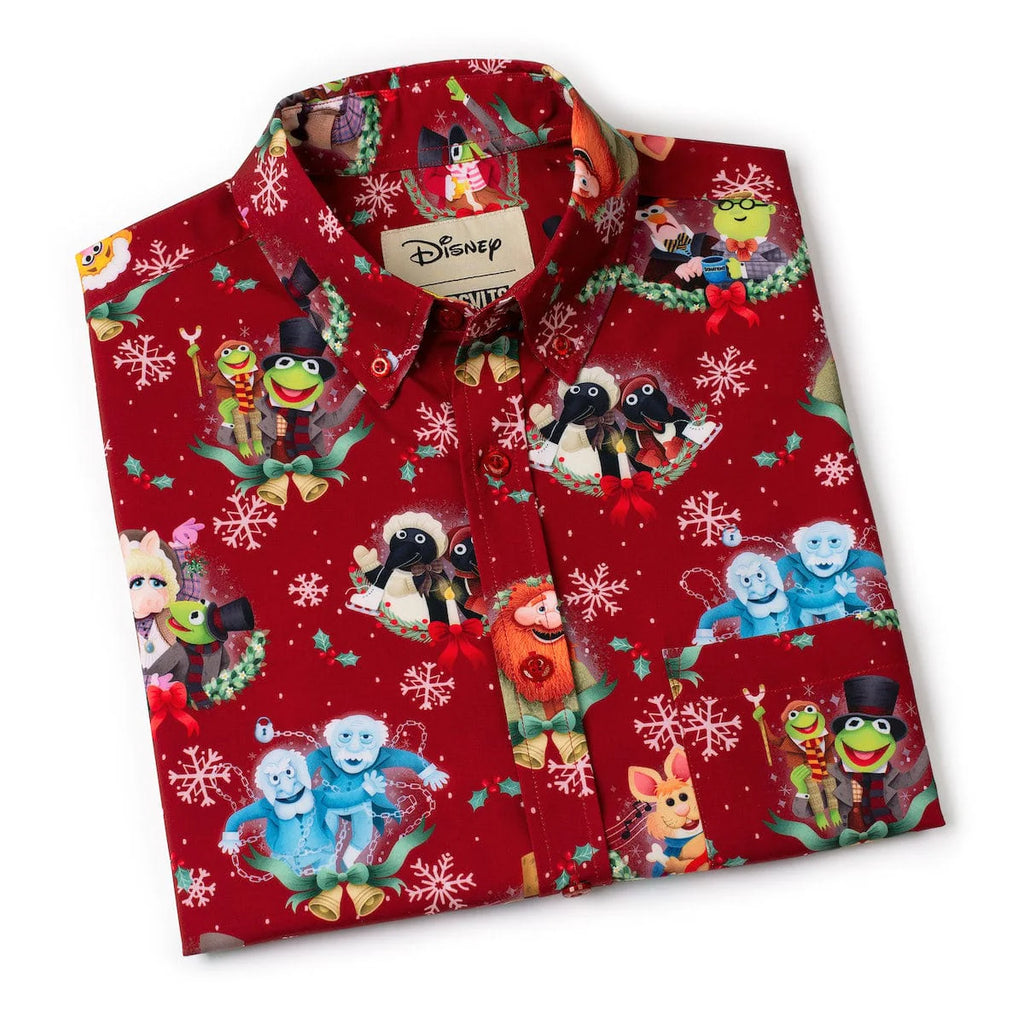 RSVLTS Disney's The Muppet Christmas Carol "Feels Like Christmas" – KUNUFLEX Short Sleeve Shirt