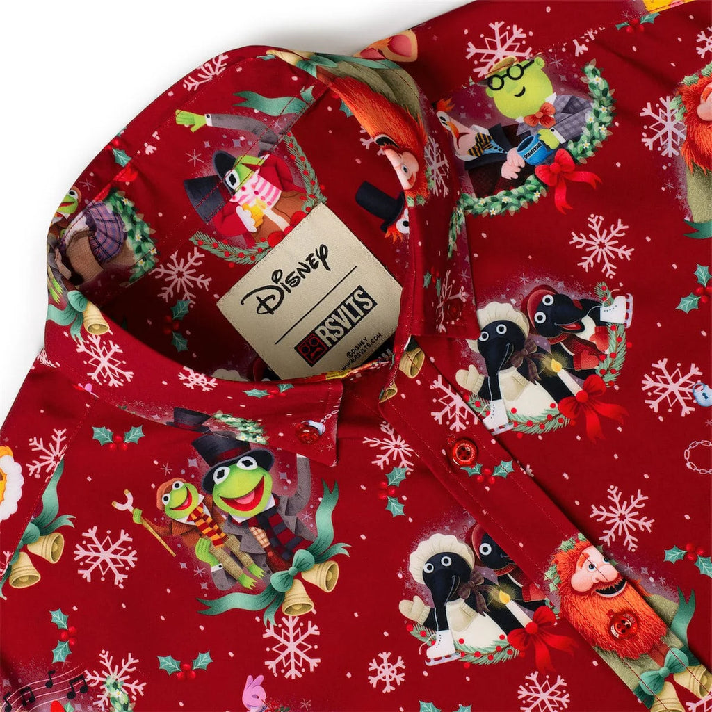 RSVLTS Disney's The Muppet Christmas Carol "Feels Like Christmas" – KUNUFLEX Short Sleeve Shirt