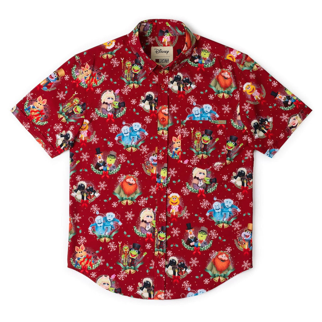 RSVLTS Disney's The Muppet Christmas Carol "Feels Like Christmas" – KUNUFLEX Short Sleeve Shirt