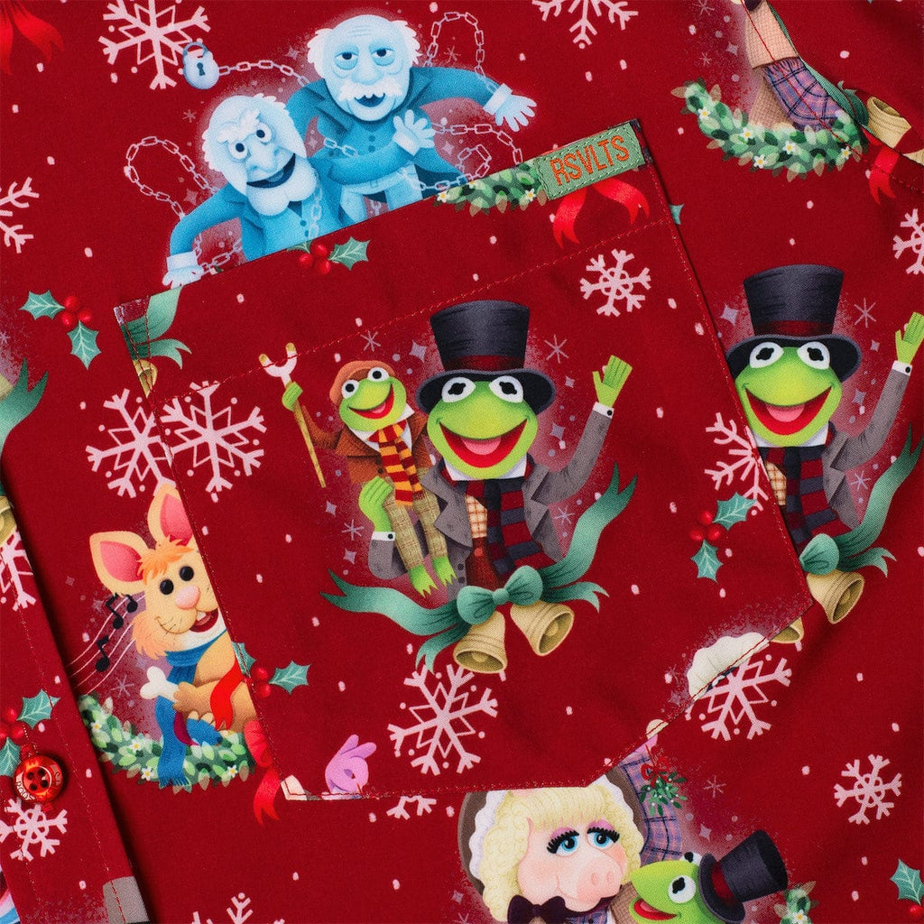 RSVLTS Disney's The Muppet Christmas Carol "Feels Like Christmas" – KUNUFLEX Short Sleeve Shirt