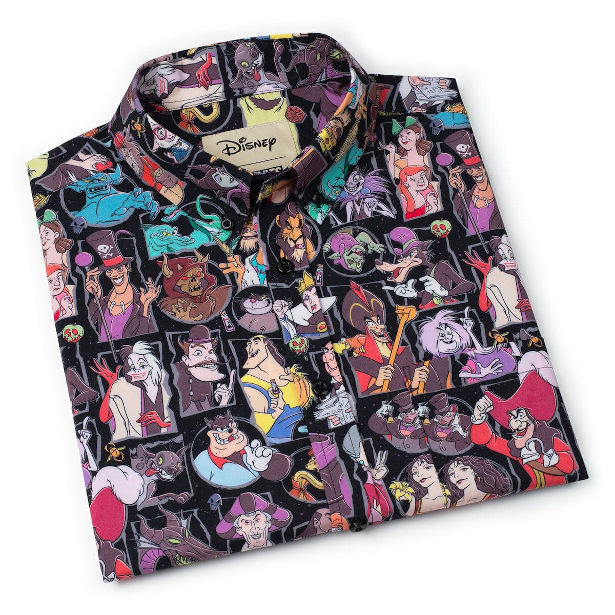 RSVLTS Disney "Happily Never After" – KUNUFLEX Short Sleeve Shirt-3