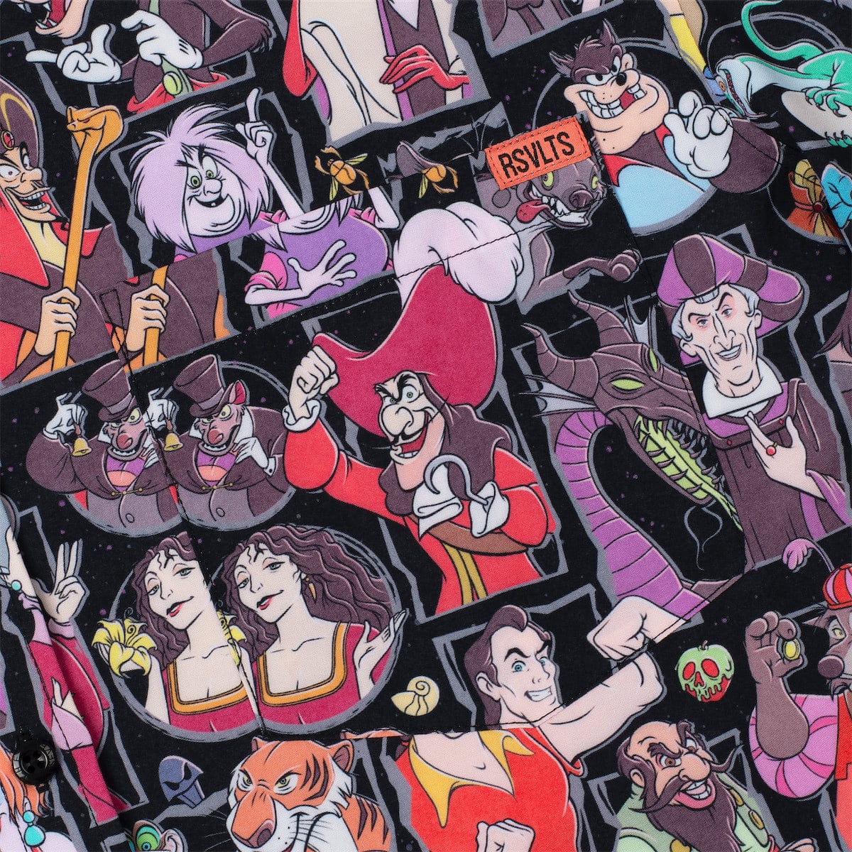 RSVLTS Disney "Happily Never After" – KUNUFLEX Short Sleeve Shirt-zoom-7