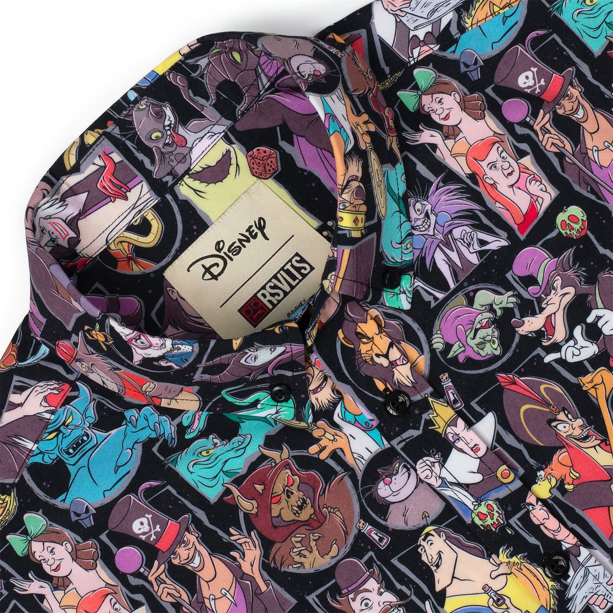 RSVLTS Disney "Happily Never After" – KUNUFLEX Short Sleeve Shirt-zoom-5