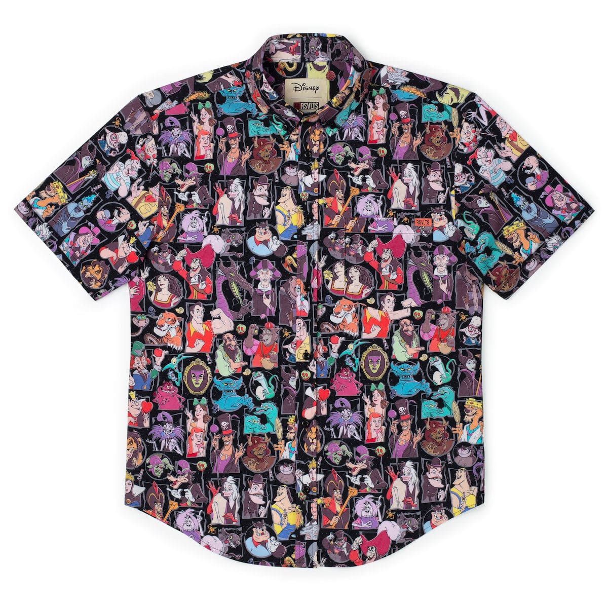 RSVLTS Disney "Happily Never After" – KUNUFLEX Short Sleeve Shirt-6