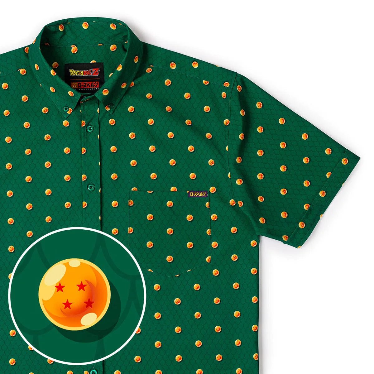 RSVLTS Dragon Ball Z "Dragon Balls" – KUNUFLEX Short Sleeve Shirt