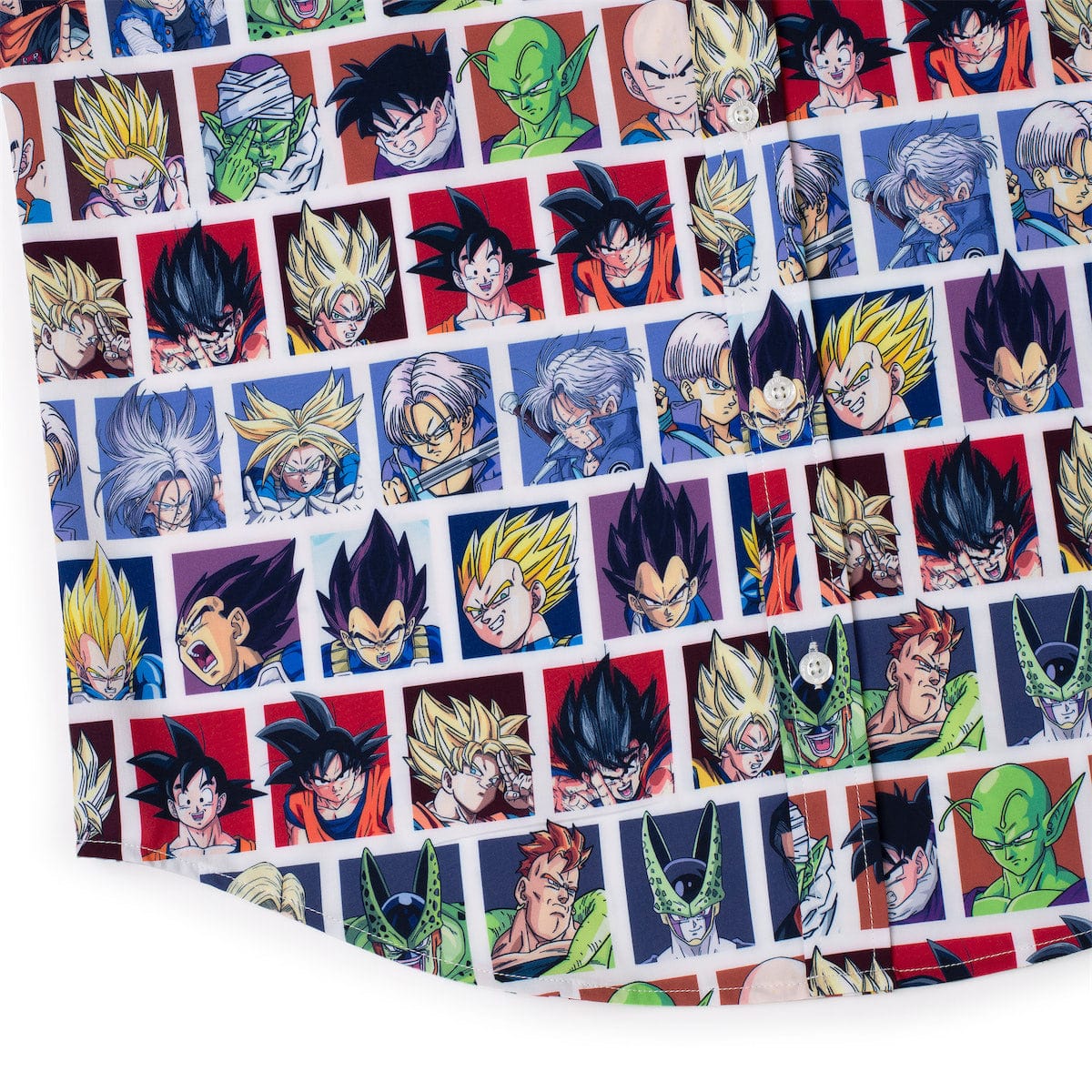 RSVLTS Dragon Ball Z "Heroes and Enemies" – KUNUFLEX Short Sleeve Shirt
