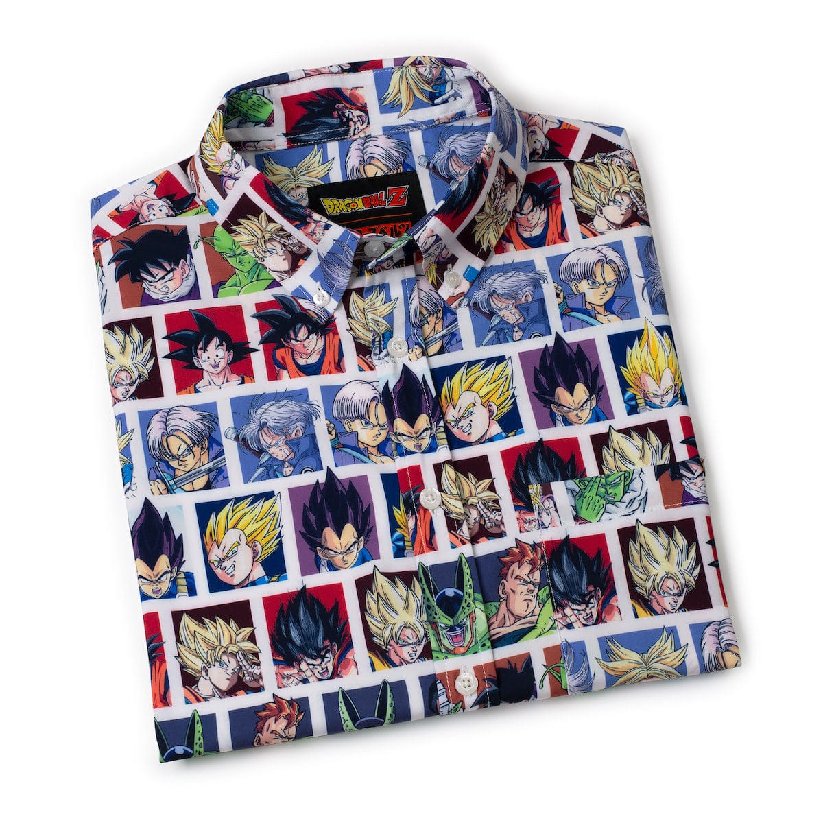 RSVLTS Dragon Ball Z "Heroes and Enemies" – KUNUFLEX Short Sleeve Shirt