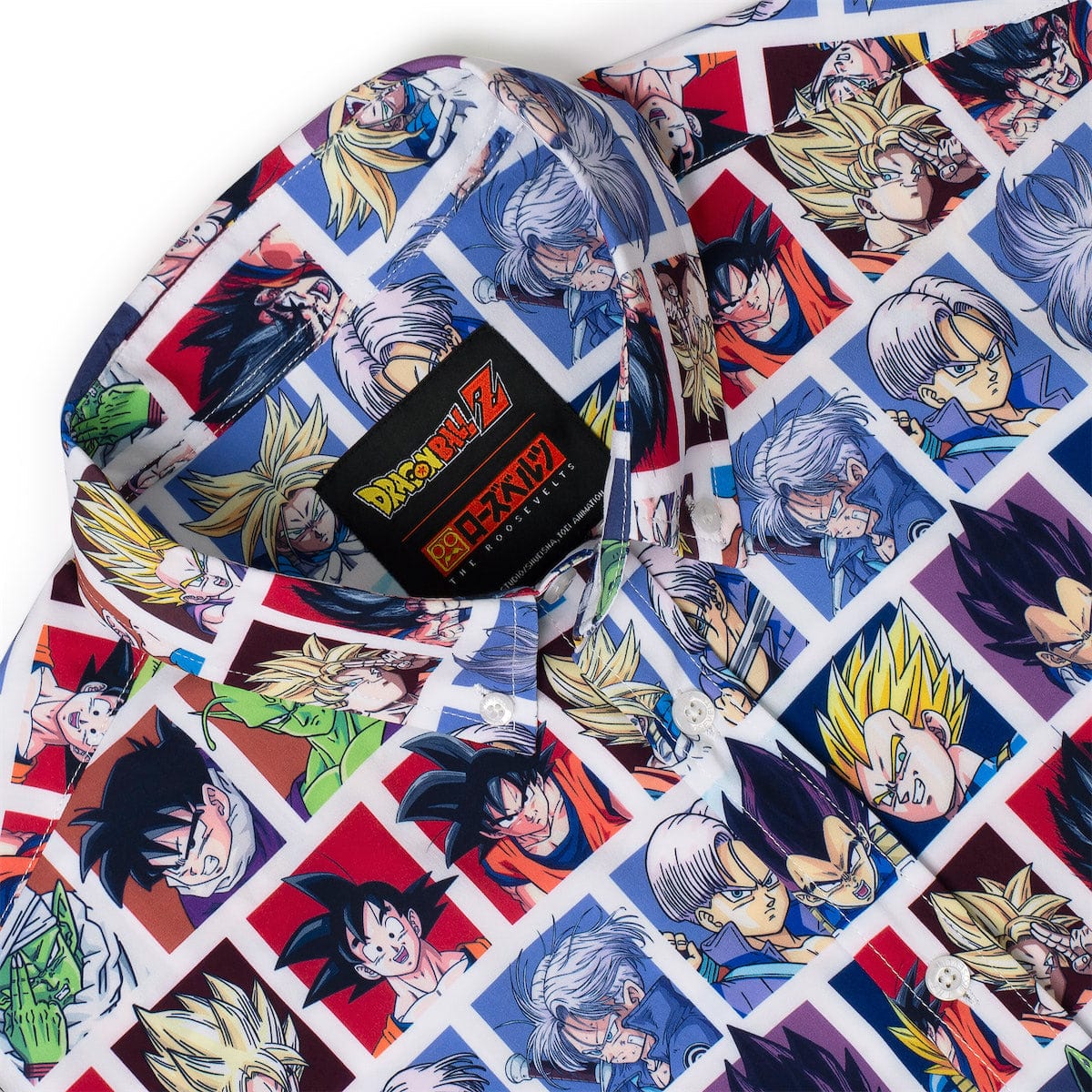 RSVLTS Dragon Ball Z "Heroes and Enemies" – KUNUFLEX Short Sleeve Shirt