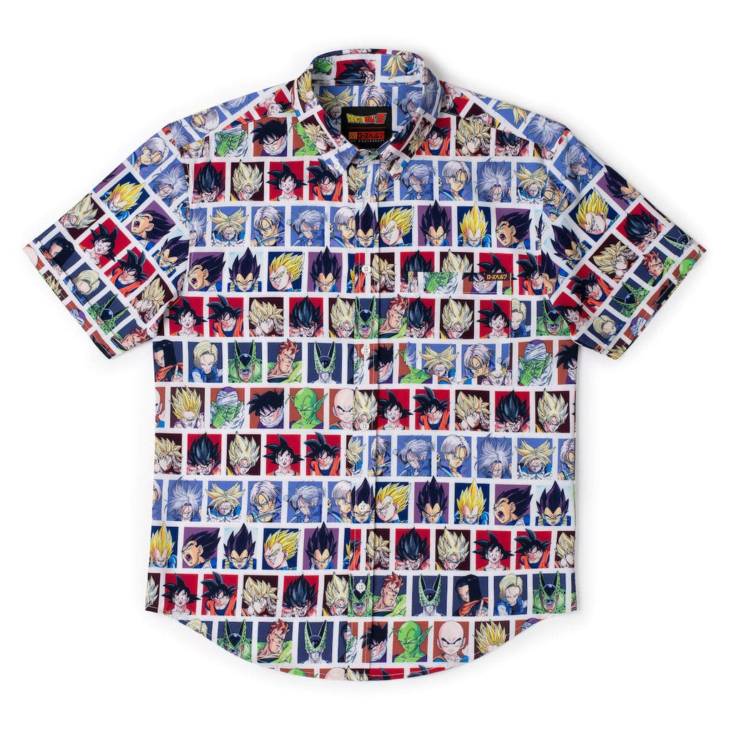 RSVLTS Dragon Ball Z "Heroes and Enemies" – KUNUFLEX Short Sleeve Shirt