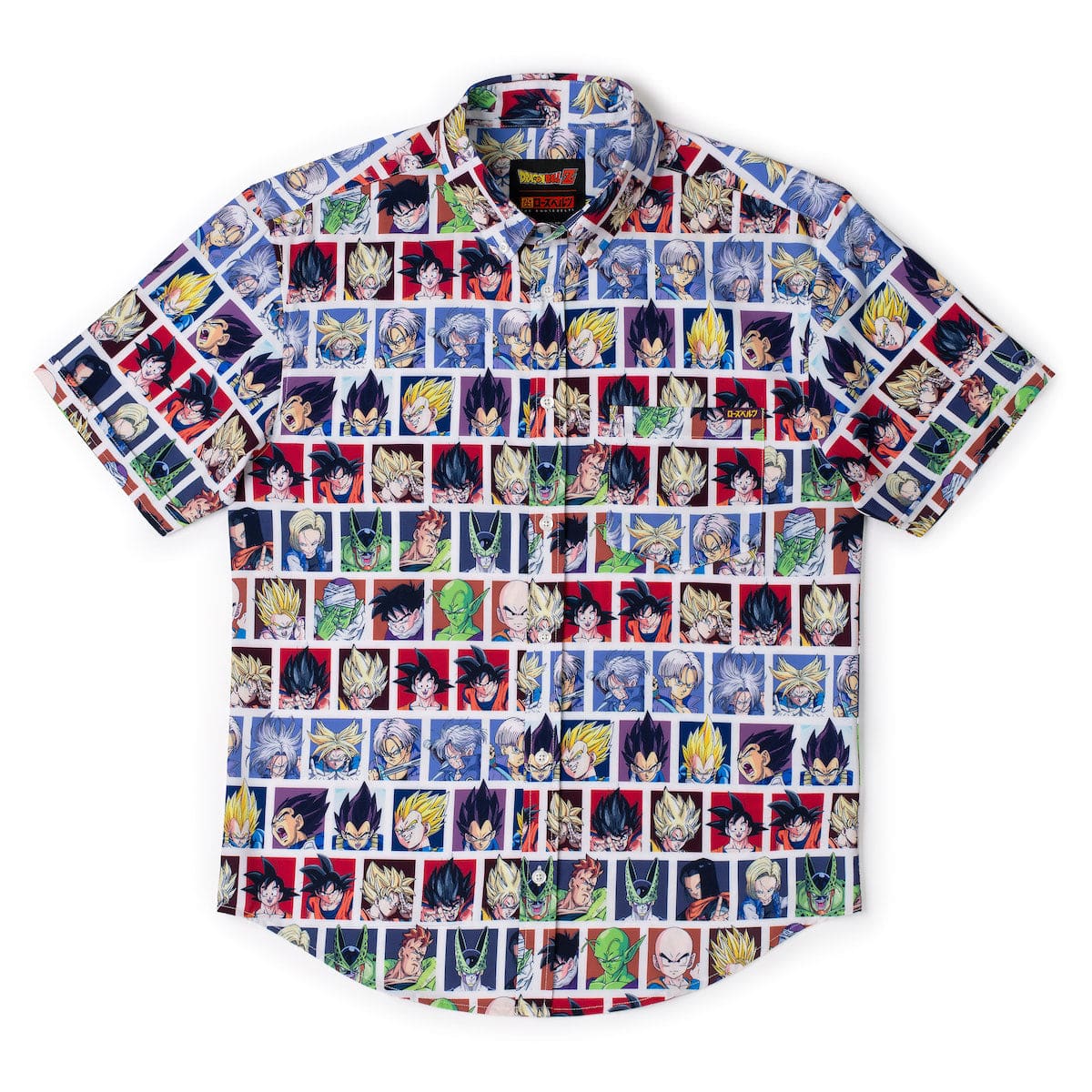 RSVLTS Dragon Ball Z "Heroes and Enemies" – KUNUFLEX Short Sleeve Shirt