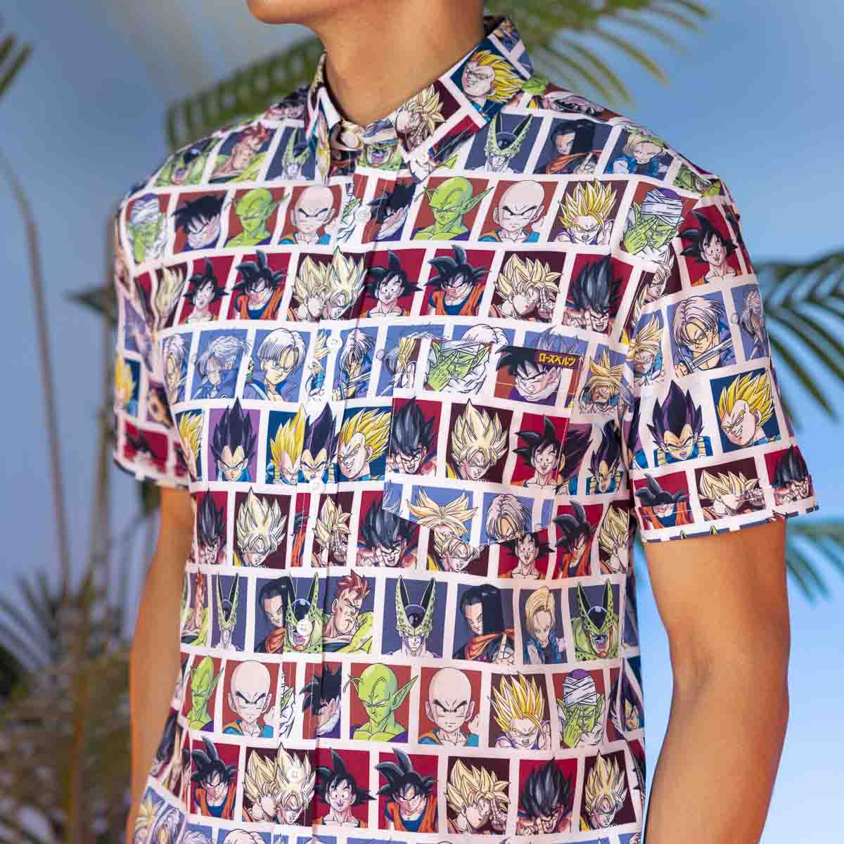 RSVLTS Dragon Ball Z "Heroes and Enemies" – KUNUFLEX Short Sleeve Shirt