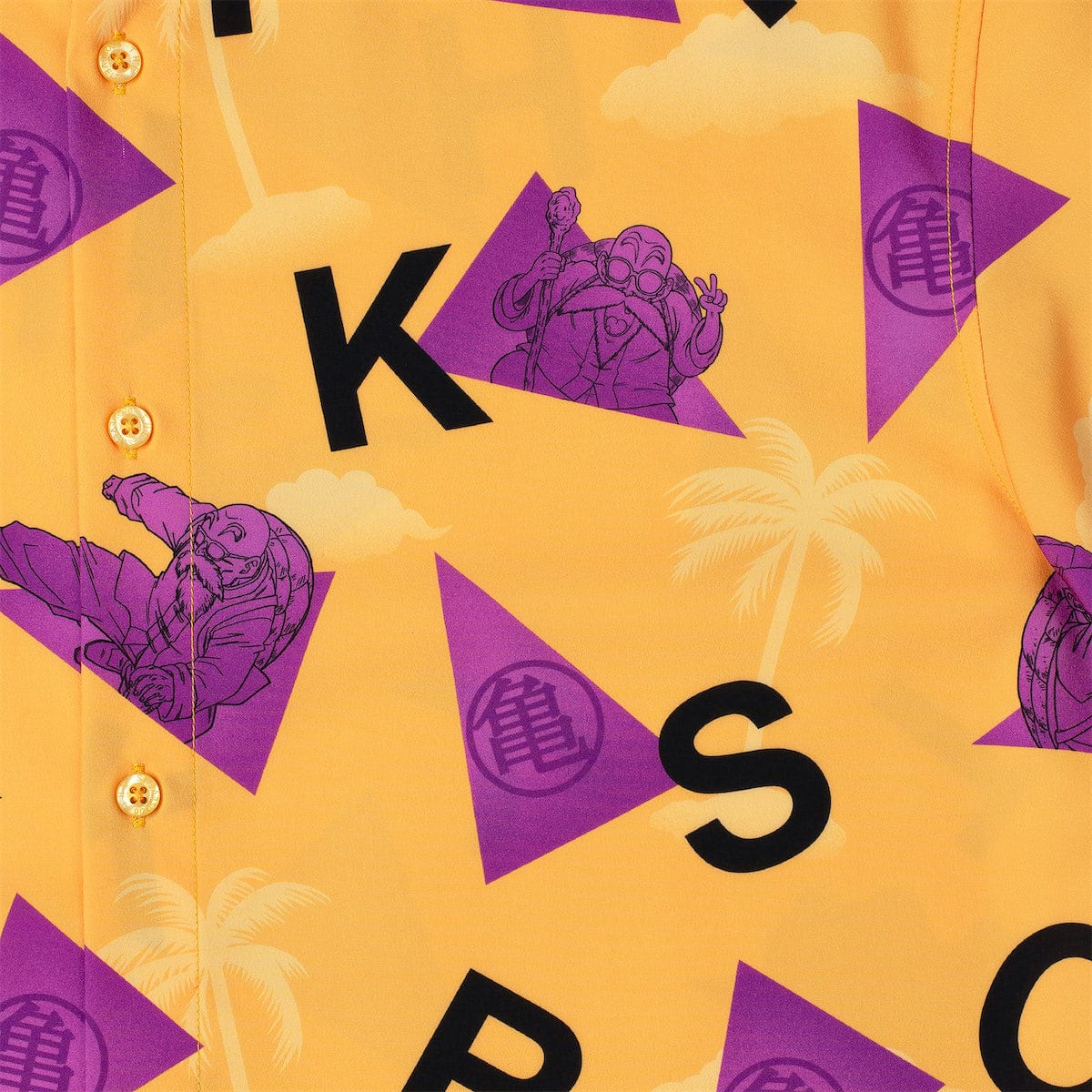RSVLTS Dragon Ball Z "The Turtle Hermit" – KUNUFLEX Short Sleeve Shirt-zoom-3