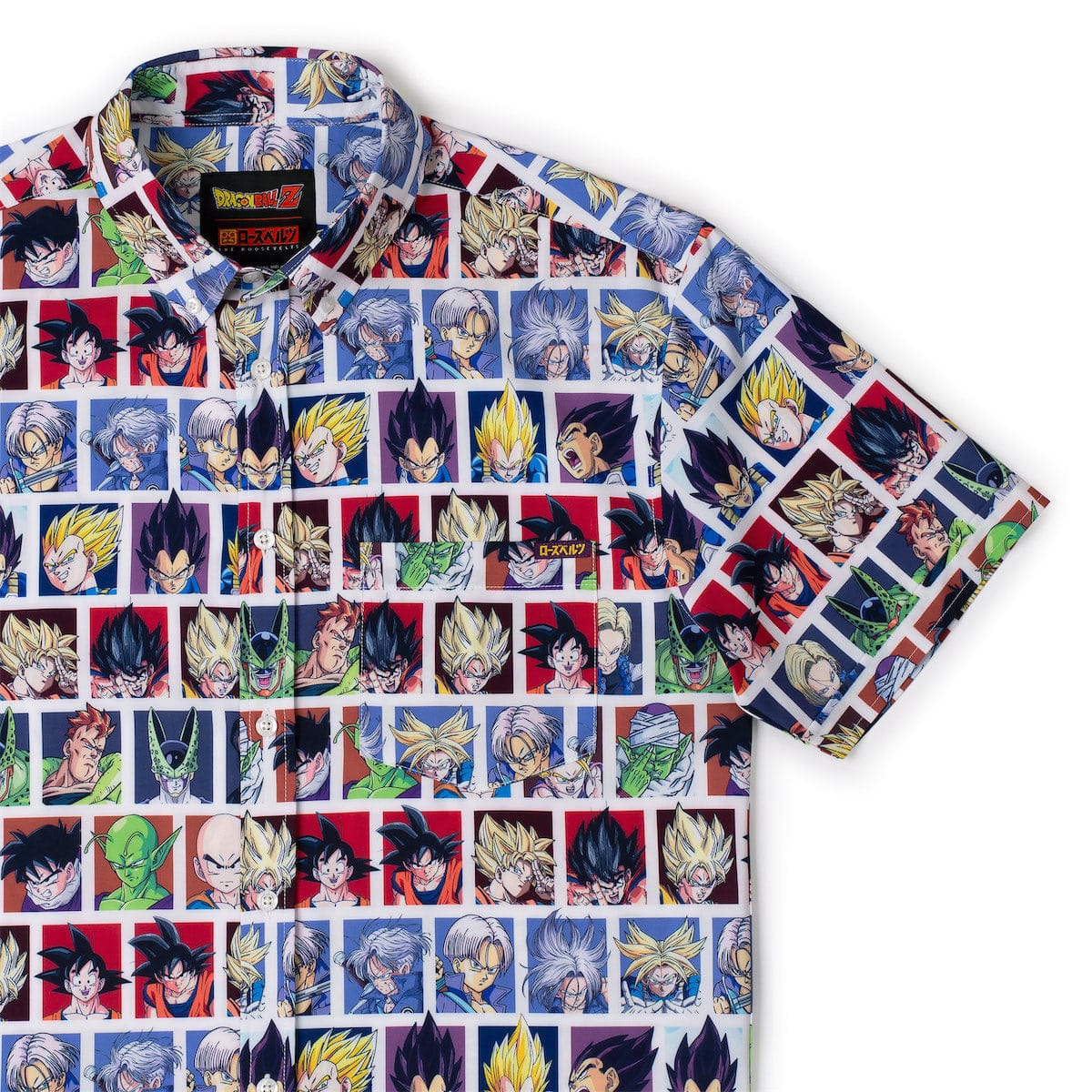 RSVLTS Dragon Ball Z "Heroes and Enemies" – KUNUFLEX Short Sleeve Shirt