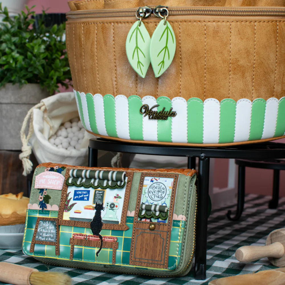 Vendula London Pie Shop Medium Ziparound Wallet-3