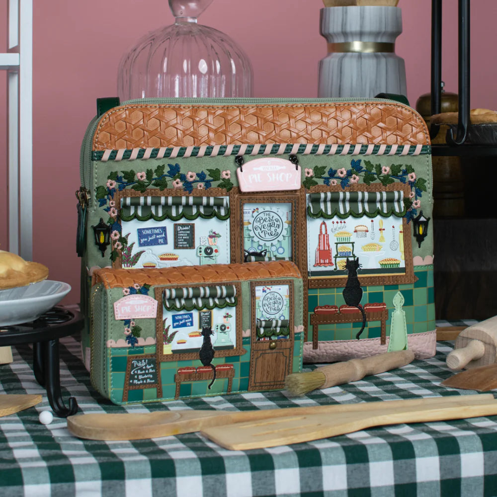 Vendula London Pie Shop Medium Ziparound Wallet-4