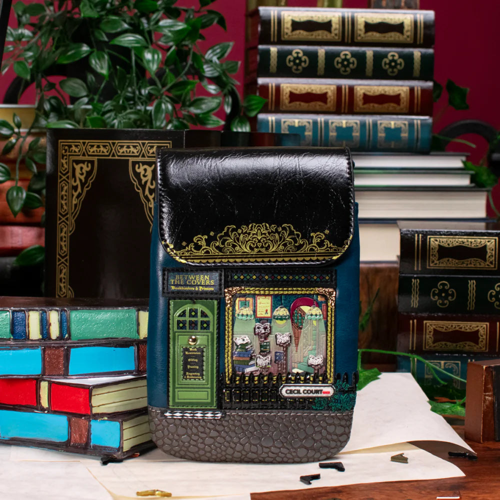 Vendula London Between the Covers Bookbinders Phone Pouch-zoom-1