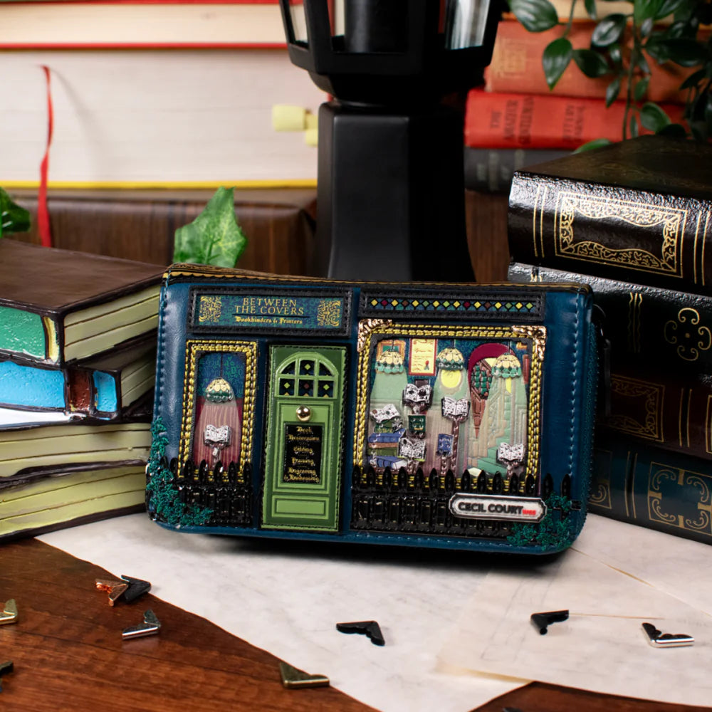 Vendula London Between the Covers Bookbinders Medium Ziparound Wallet-5