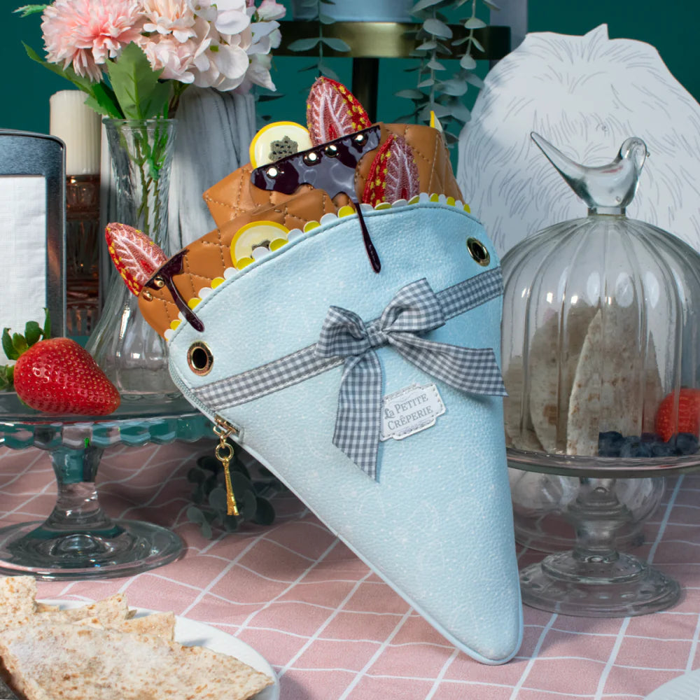 vendula London La Petite Creperie Take-away Pouch Bag-zoom-1