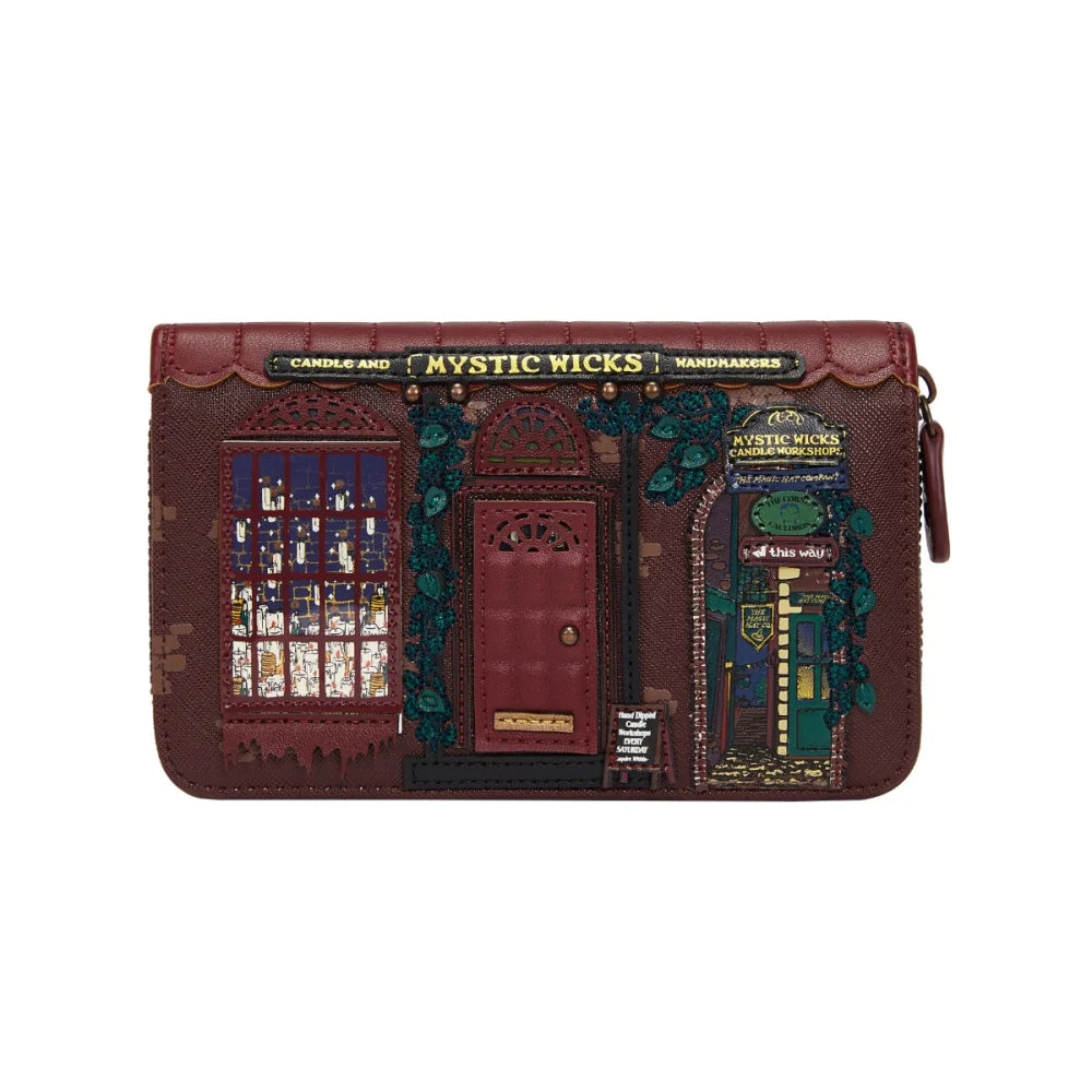 Vendula London Mystic Wicks Candle and Wandmakers Medium Ziparound Wallet-7