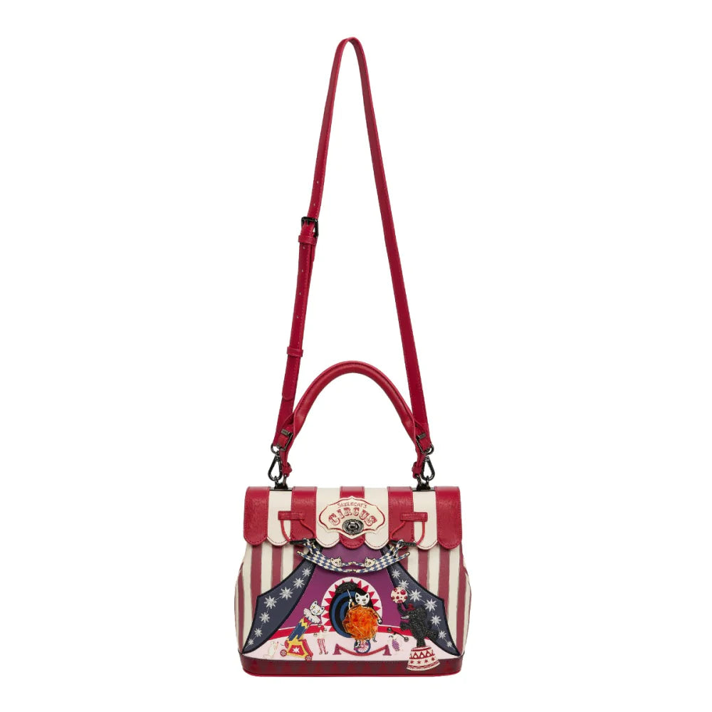 Vendula London Skelecat's Traveling Ghost Circus Grace Bag-zoom-3
