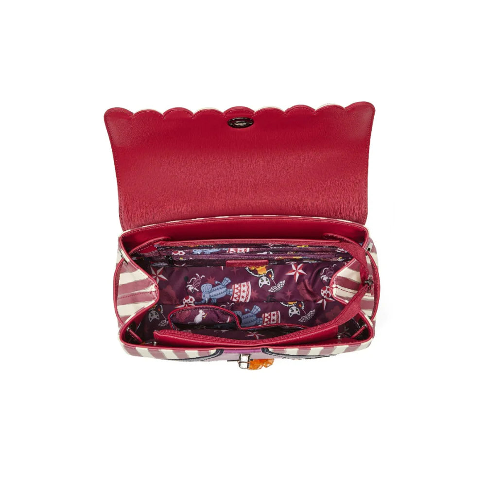 Vendula London Skelecat's Traveling Ghost Circus Grace Bag-7