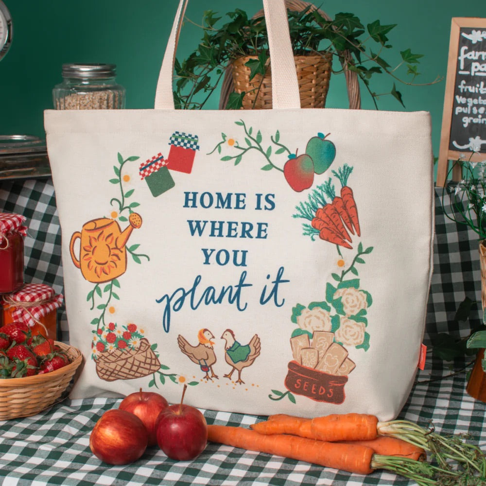 Vendula London Farmhouse Pantry Canvas Tote Bag