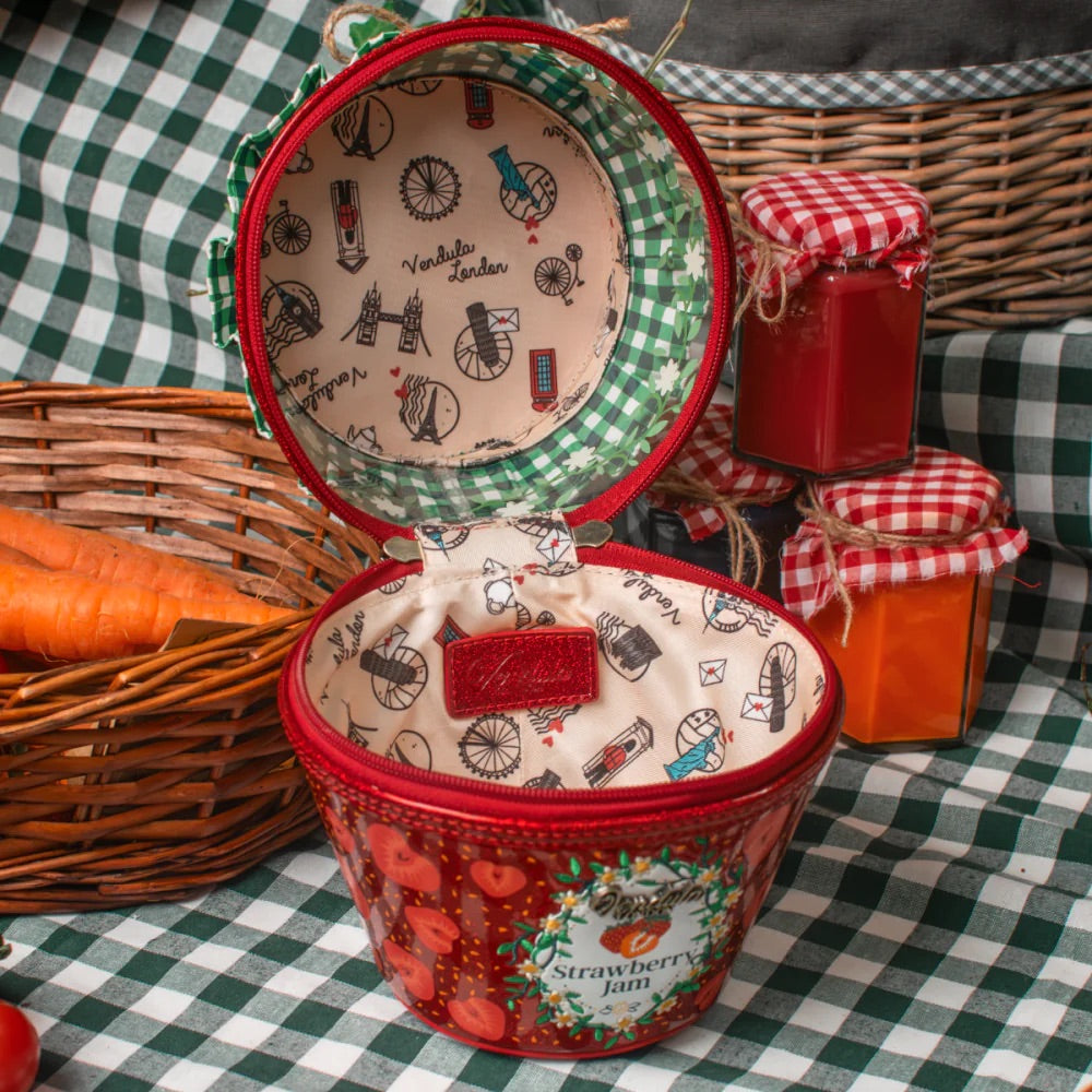 Vendula London Farmhouse Pantry Strawberry Jam Bag