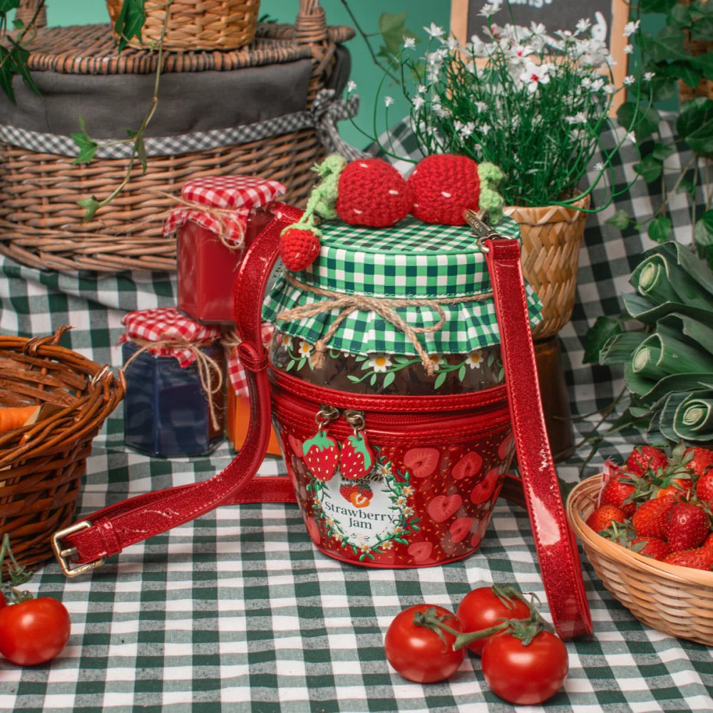 Vendula London Farmhouse Pantry Strawberry Jam Bag