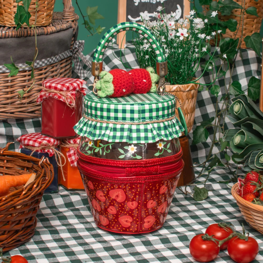 Vendula London Farmhouse Pantry Strawberry Jam Bag