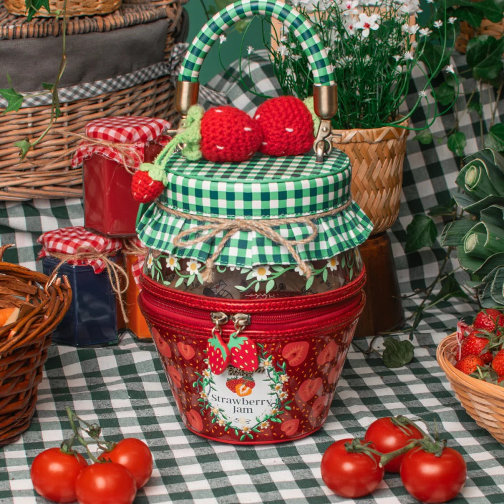 Vendula London Farmhouse Pantry Strawberry Jam Bag
