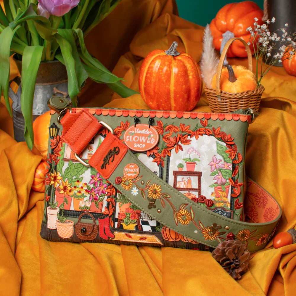 Vendula London Flower Shop Amber Edition Wide Shoulder Strap