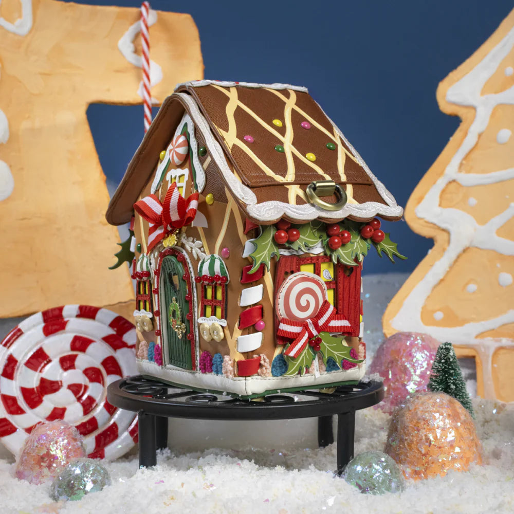Vendula London Gingerbread Houses House Bag-zoom-3