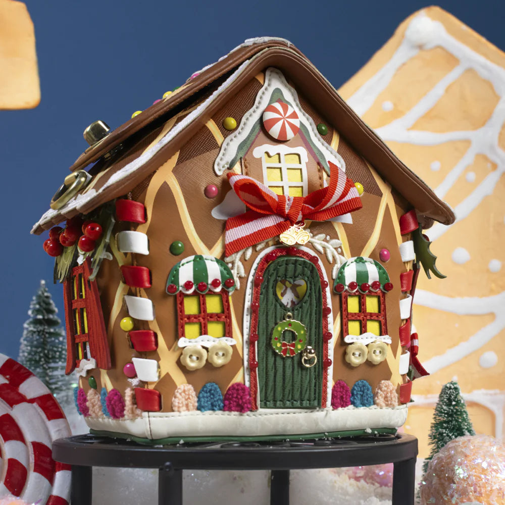 Vendula London Gingerbread Houses House Bag