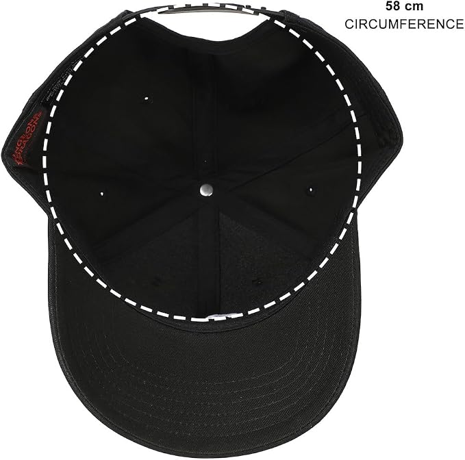 Dungeons & Dragons Embroidered Logo Black Traditional Adjustable Hat-3