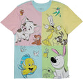 Loungefly Apparel Disney Princess Sidekicks color block t shirt