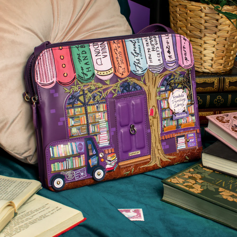 Vendula London Travelling Library Bookshop Bella Bag-zoom-7