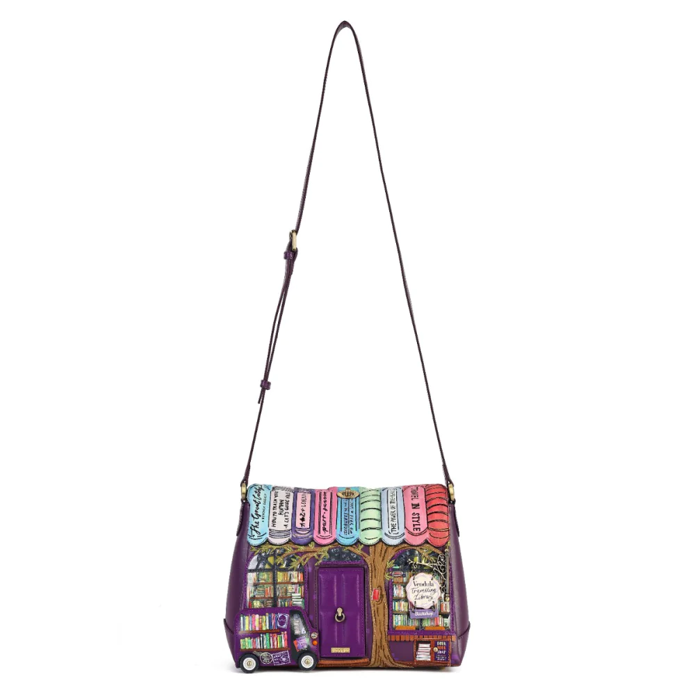 Vendula London Travelling Library Bookshop Alice Bag-6